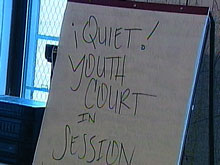 Courts such as the Bronx Youth Court provide relief to burdened juvenile systems.